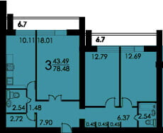 Планировка - 3 фото - Умные Окна